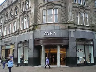 Logo ban đầu của Zara