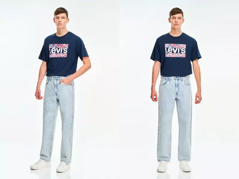 Shop quần jean nam ống rộng Hàn Quốc nam đẹp - H&M