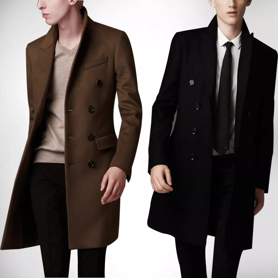 Áo dạ măng tô là một món đồ không thể thiếu trong tủ đồ quần áo mùa đông 2014 của nam giới