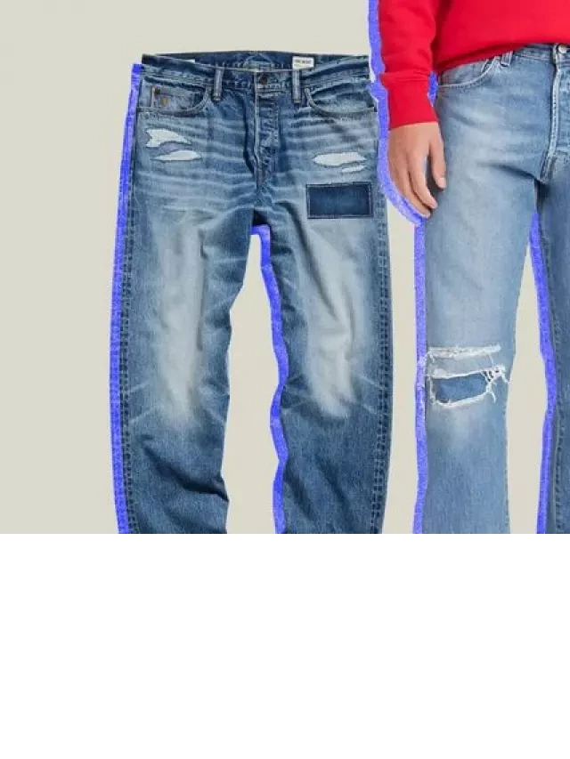   Mẹo phối đồ với quần jean xanh nam cực cá tính, siêu đỉnh