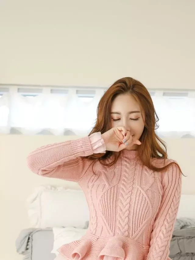   Áo len phong cách Hàn mới nhất 2015 cho cô nàng trẻ trung